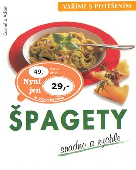 Kniha: Špagety - Cornelia Adam
