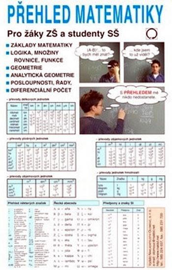 Kniha: Přehled matematiky - Pro žáky ZŠ a studenty SŠ - Lošťák Jiří