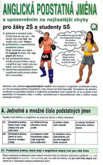 Kniha: Anglická podstatná jména - Charvátová Barbora