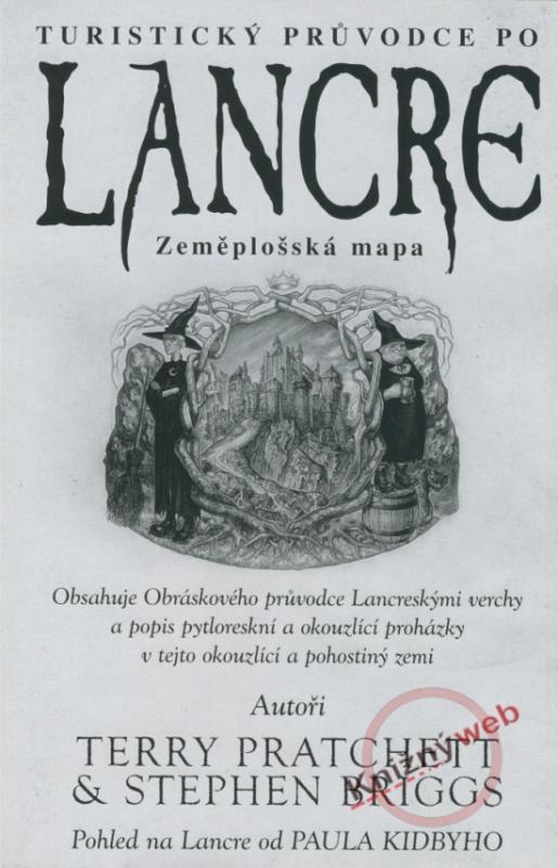 Kniha: Turistický průvodce po Lancre - Zeměplošská mapa - Pratchett, Stephen Briggs Terry