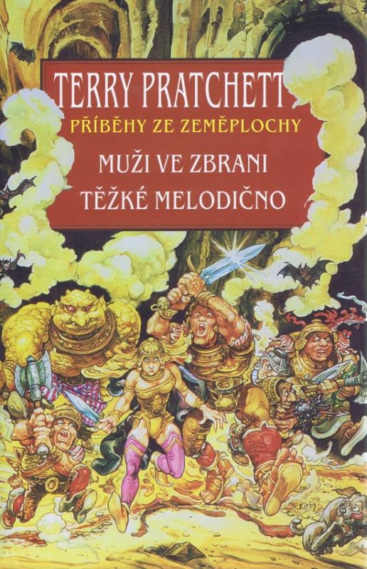 Kniha: Muži ve zbrani + Těžké melodično - Pratchett Terry