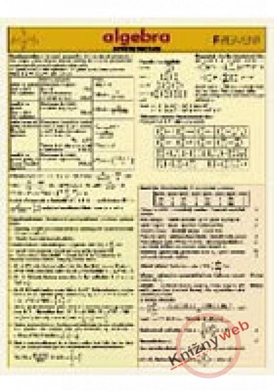 Kniha: Algebra - stručný přehledkolektív autorov