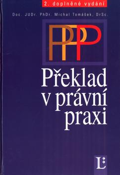 Kniha: Překlad v právní praxi - Michal Tomášek