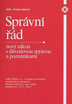 Kniha: Správní řád - Radek Ondruš