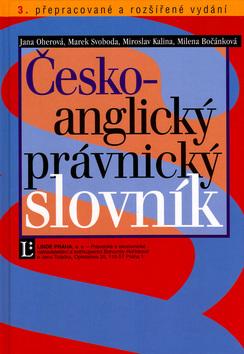 Kniha: Česko-anglický právnický slovník - Jana Oherová