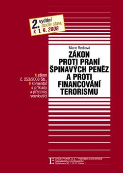 Kniha: Zákon proti praní špinavých peňez a proti financování terorismu - Marie Rezková