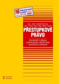 Kniha: Přestupkové právo - Zdeněk Červený