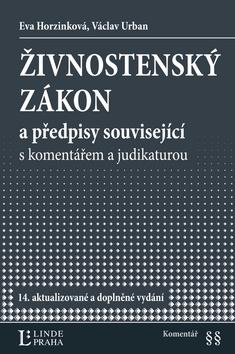 Kniha: Živnostenský zákon - Václav Urban; Eva Horzinková