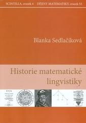 Kniha: Historie matematické lingvistiky - Blanka Sedlačíková