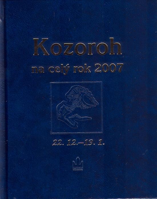 Kniha: Kozoroh na celý rok 2007kolektív autorov