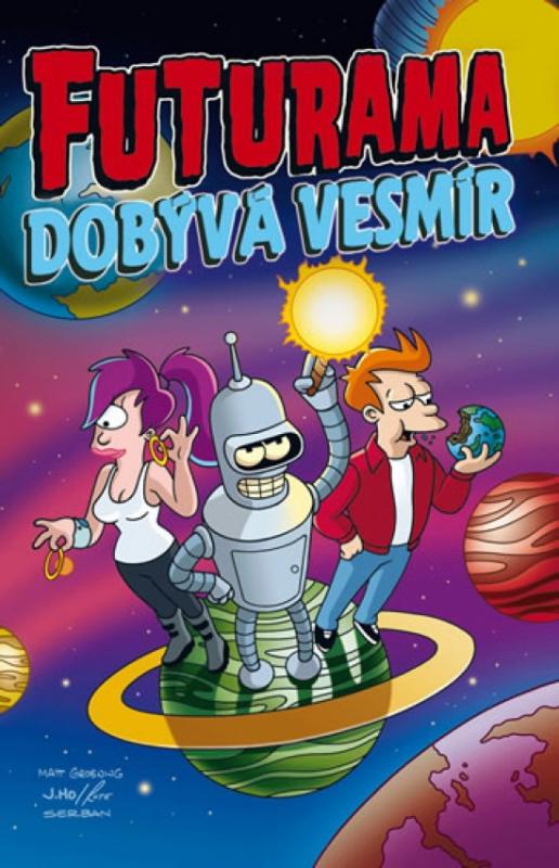Kniha: Futurama dobývá vesmír - Groening Matt