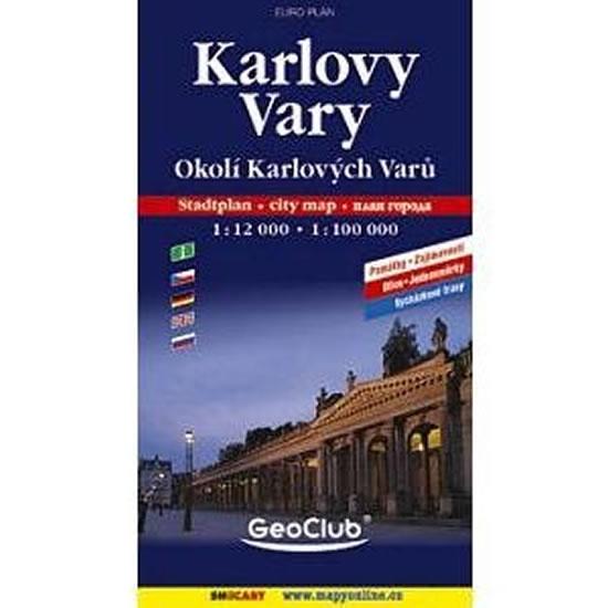 Kniha: Karlovy Vary plánautor neuvedený