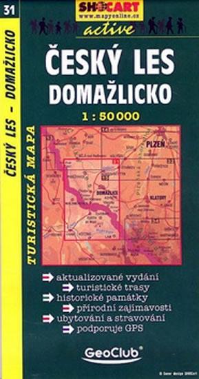 Kniha: Český les, Domažlicko 1:50T -  turist .mapaautor neuvedený