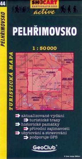 Kniha: Pelhřimovsko - 1:50000 tur. mapaautor neuvedený