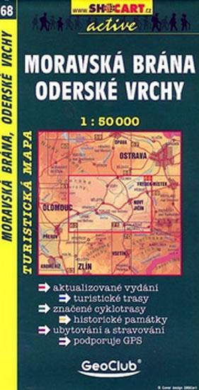 Kniha: Moravská Brána, oderské vrchy č. 68autor neuvedený