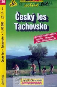 Český les, Tachovsko 1:60T - cyklomapa