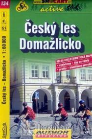 Český les-Domažlicko 1:60T - cyklomapa
