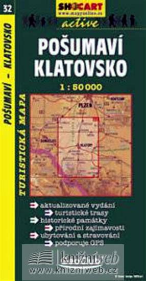 Kniha: Pošumaví Klatovsko 1:60T - cyklomapaautor neuvedený