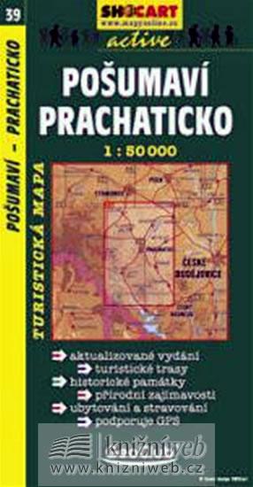 Kniha: Pošumaví,Prachaticko cmc.158. 1:60T - cyklomapaautor neuvedený