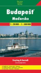Budapešť + Maďarsko 1:20 000/1:500 000