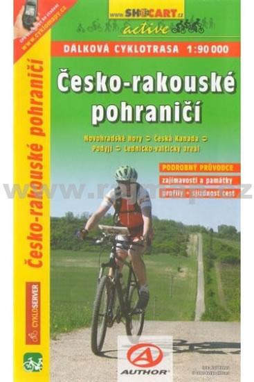 Kniha: Česko-rakouské pohraničí 1:90T dálk.cyklotrasaautor neuvedený