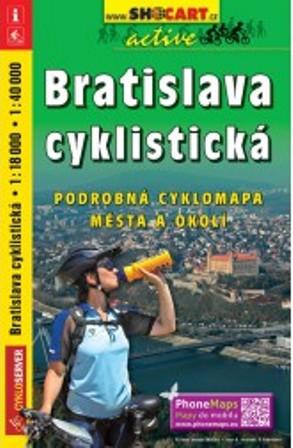 Kniha: Bratislava cyklistická 1 : 18 000 / 1 : 40 000autor neuvedený