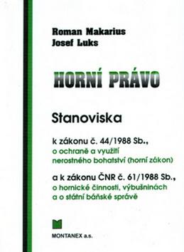 Kniha: Horní právo - Roman Makarius