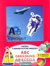 ABC obrázková abeceda - knížka s magnetickými obrázky