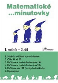 Kniha: Matematické minutovky 1. ročník / 3. díl - Josef Molnár; Hana Mikulenková