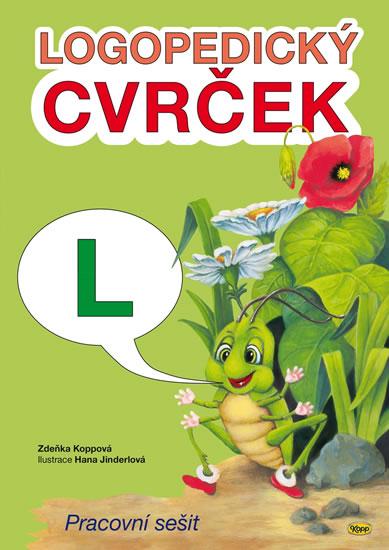 Kniha: Logopedický cvrček - L - Koppová Zdeňka