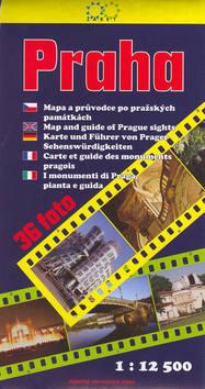 Kniha: Praha mapa a průvodce po pražských památkáchautor neuvedený