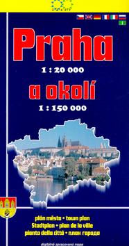 Kniha: Praha a okolí 2004 1:20 000autor neuvedený