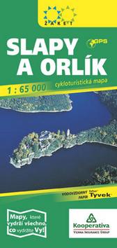 Kniha: Slapy a Orlík 1: 65 000autor neuvedený