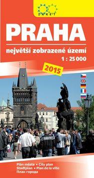 Kniha: Praha největší zobrazené území 2015autor neuvedený