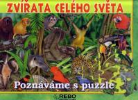 Zvířata celého světa - poznáváme s puzzle