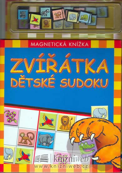Kniha: Zvířátka dětské sudoku - Magnetická knížkaautor neuvedený