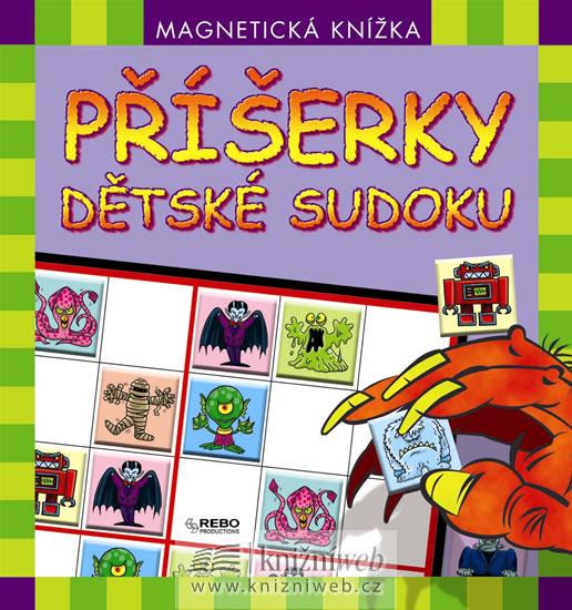 Kniha: Příšerky dětské sudoku - Magnetická knížkaautor neuvedený