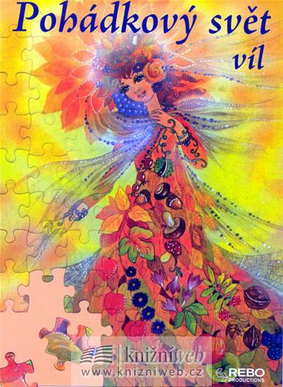 Kniha: Pohádkový svět víl (čtyři puzzle s 80 dílky) - Vogl Christl