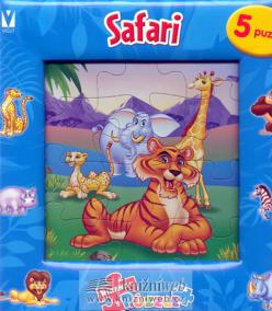 Říkanky s puzzle - Safari