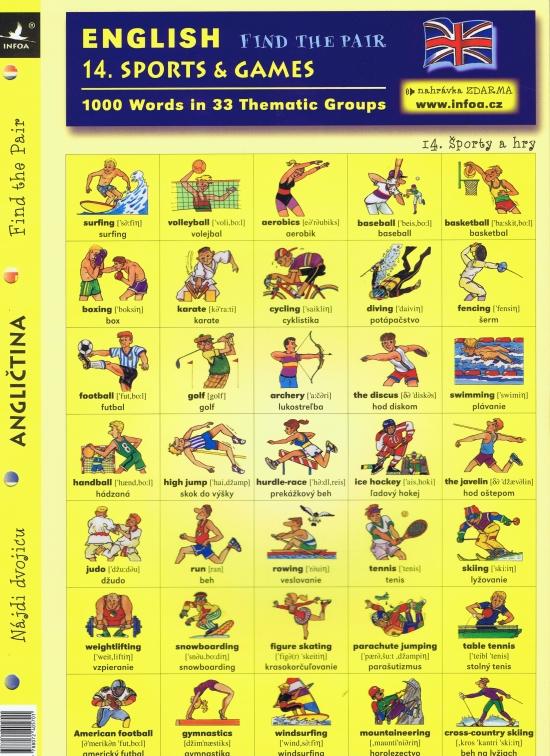 Kniha: English - Find the Pair 14. (Sports - Games)autor neuvedený