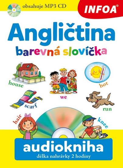 Kniha: Angličtina barevná slovíčka + CDmp3autor neuvedený