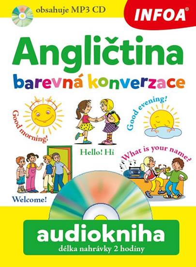 Kniha: Angličtina barevná konverzace + CDmp3autor neuvedený
