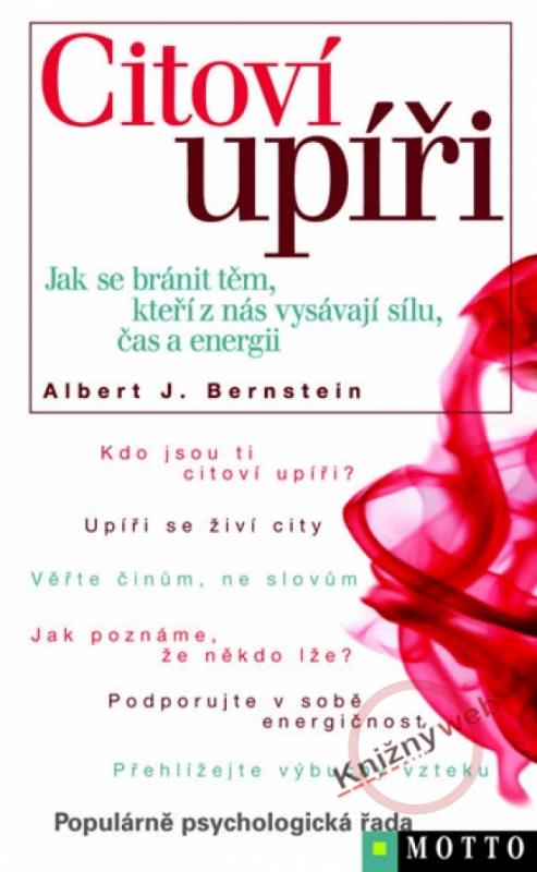 Kniha: Citoví upíři - Bernstein Albert J.