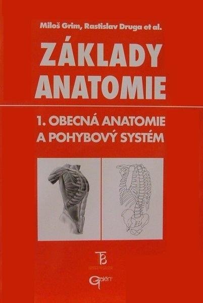 Kniha: Základy anatomie. 1. Obecná anatomie a pohybový systém - Miloš Grim