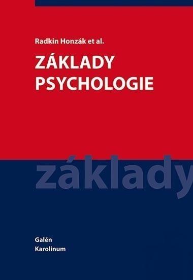 Kniha: Základy psychologie - Radkin Honzák et al.