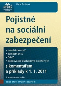 Kniha: Pojistné na sociální zabezpečení k 1. 1. 2011 - Marta Ženíšková