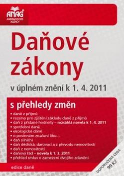 Kniha: Daňové zákony v úplném znění k 1. 4. 2011 s přehledy změnautor neuvedený