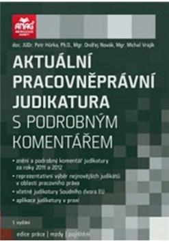 Kniha: Aktuální pracovněprávní judikatura - Petr Hůrka; Ondřej Novák; Michal Vrajík
