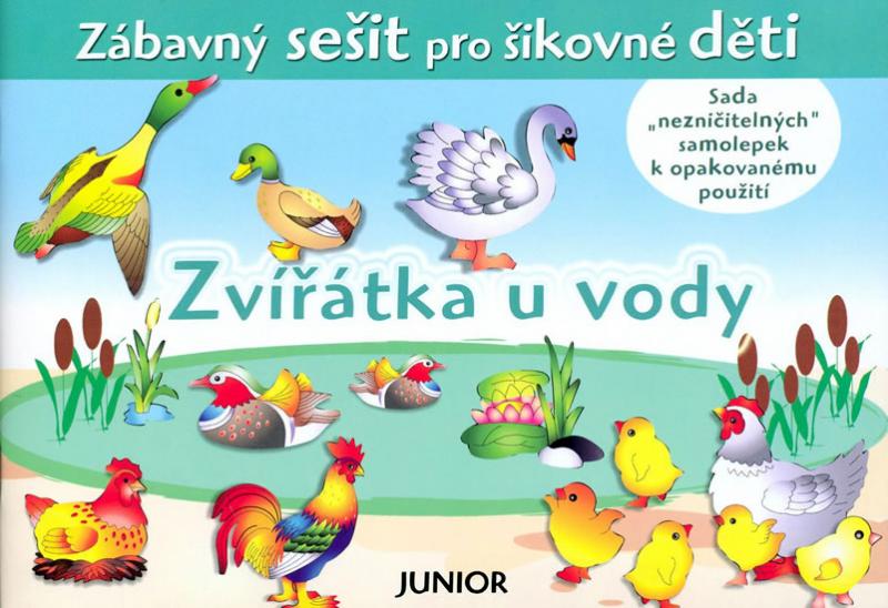 Kniha: Zvířátka u vody - zábavný sešit - Pospíšilová Zuzana