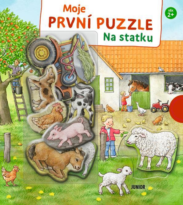 Kniha: Moje první puzzle Na statku - Hledej, skládej a bav se na statkuautor neuvedený